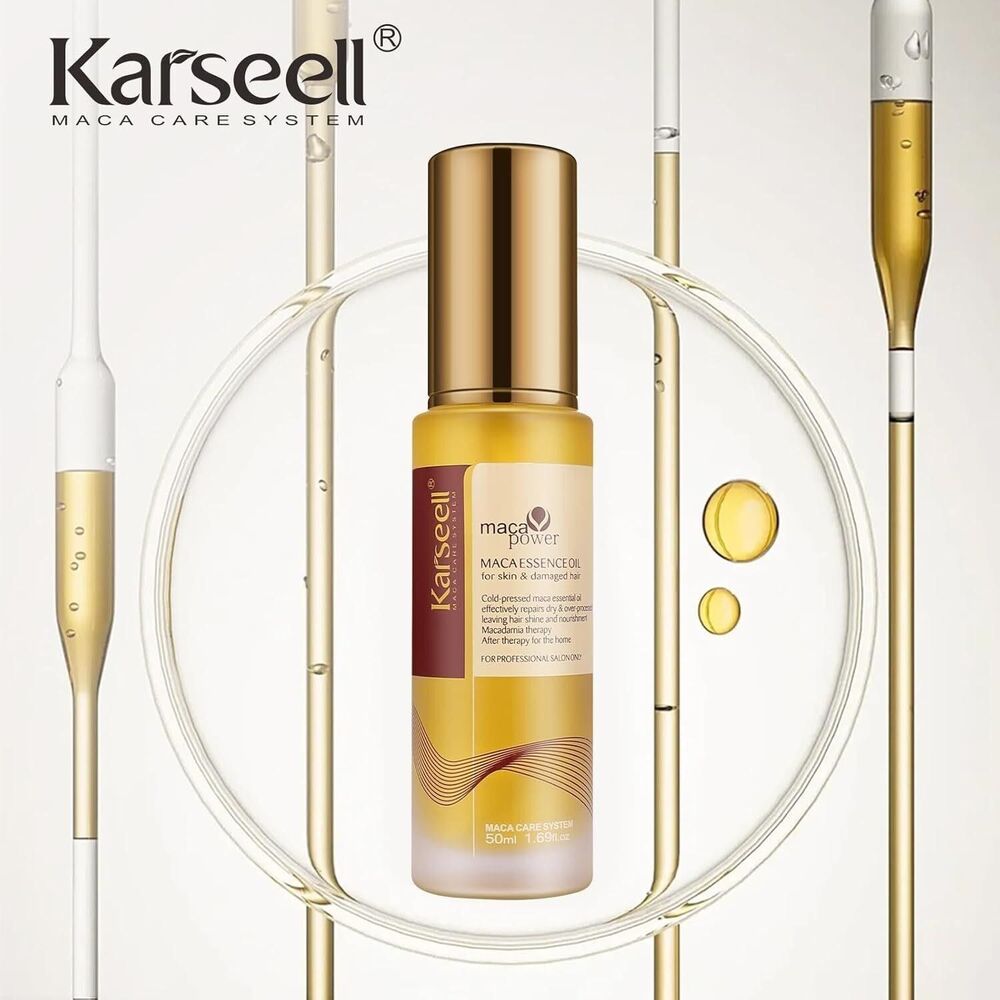 Karseell Moroccan Argan Oil for Hair Healing Cold Pressed Weightless Serum 50ml - Picture 2 of 11